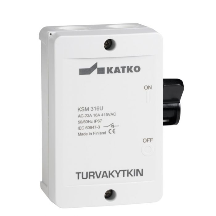 TURVAKYTKIN VIPU KATKO KSM 316 M1 3x16A 400V 7,5kW